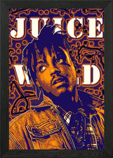 Juice Wrld Portrait Framed