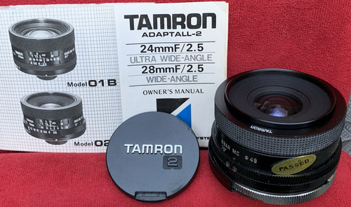 Tamron adaptall 28mm 2 - tamron, f/2.5
