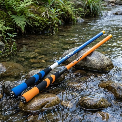 Fishing rod telescopic design - telescopic,