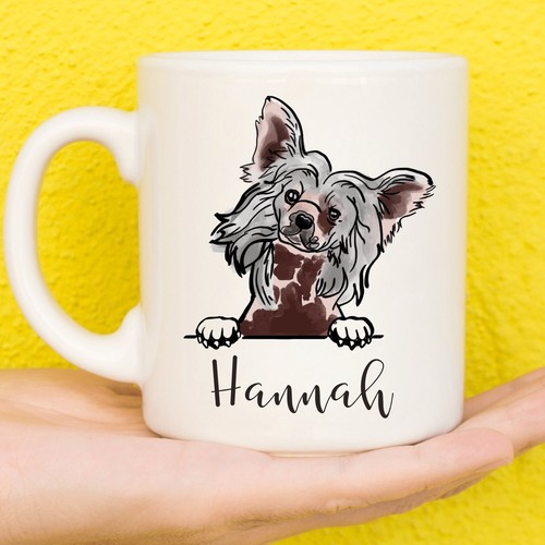 Personalised chinese crested - personalised,