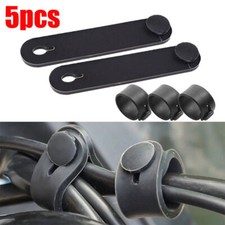 5X 9cm Rubber Band Motorcycle Parts For Frame Securing Cable Ties Wiring Harness