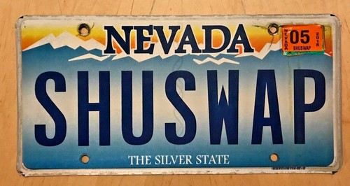 Nevada vanity license plate - nevada, "