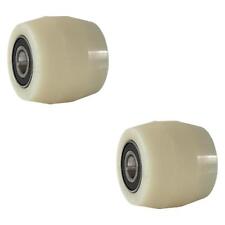 2x Forklift Wheels Truck Load