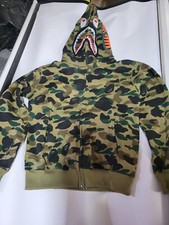 Camo Shark Full Zip Hoodie