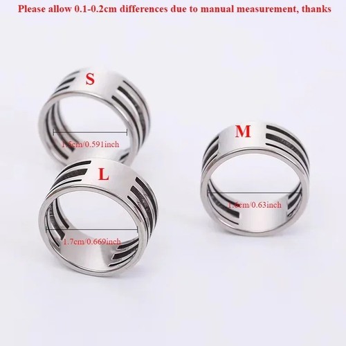 3pcs stainless steel jump - jump, ring