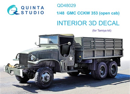 Quinta studio qd48029 gmc - qd48029, 1:48