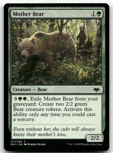 Mother bear 171 modern - mother,