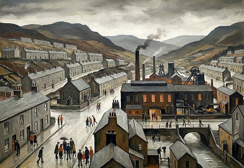 Merthyr tydfil valley town - merthyr,