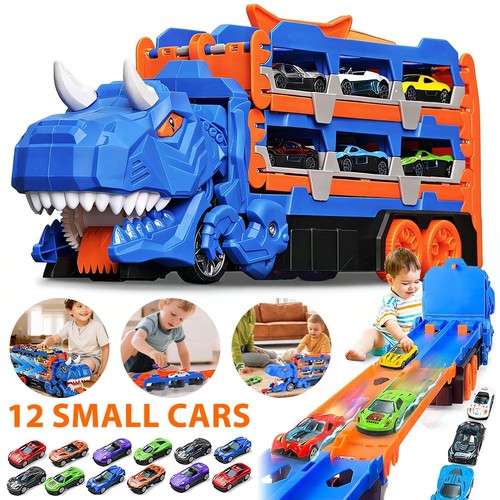 Dinosaur transport truck car - transport,