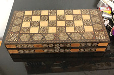 vintage wooden Moroccan style