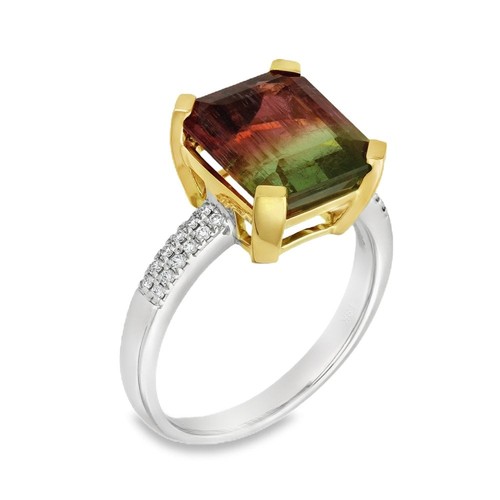 Ladies 18ct gold - ladies, watermelon