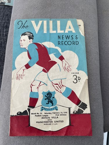 Retro aston villa 1949 - retro,