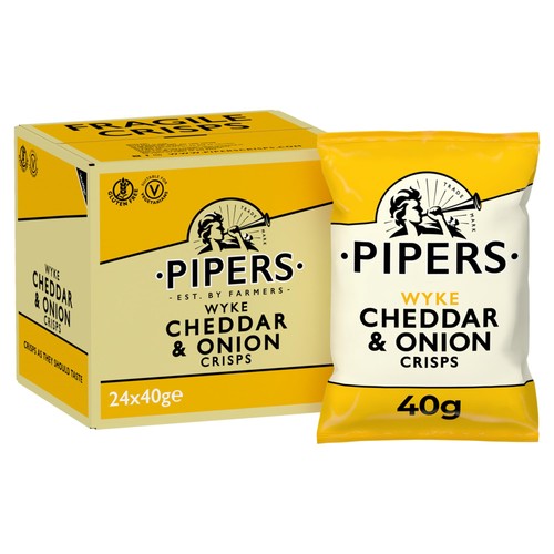 Pipers crisps wyke cheddar - crisps,
