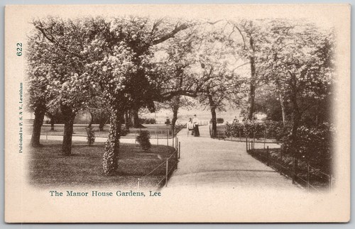 Manor house gardens - house, lee