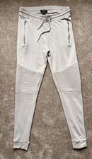 Boohoo Man Beige Skinny Joggers Size M