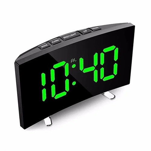 Mirror digital alarm clock - mirror,