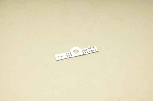 Nagra recorder switch - , decal