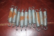 10 x trampoline springs 135mm - (some surface corrosion)