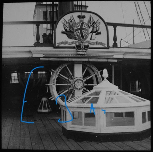 Deck hms victory at - of,