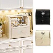 Bread Bin 2 Tiers Double Layer