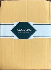 Mustard Yellow Oblong Tablecloth (50"x 70") 127cm x 178cm