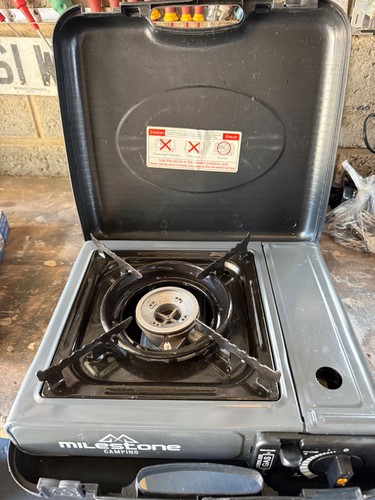 Portable camping gas stove - camping,
