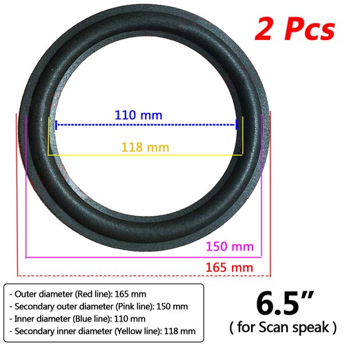 2pcs speaker refoam kit - 2pcs,