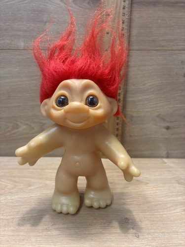 Vintage dam troll - 1984, red