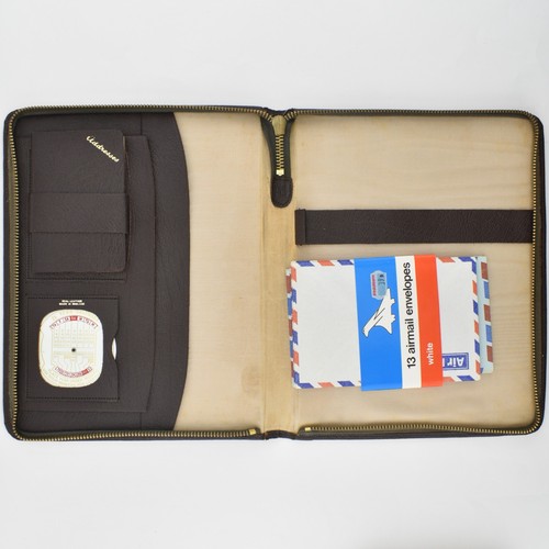 Vtg 1970 brown leather - vtg,