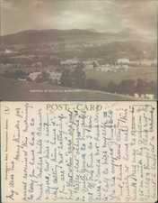 Nightfall in the Valley Blair Atholl Valentines 1908 postmark Landscapes Cities