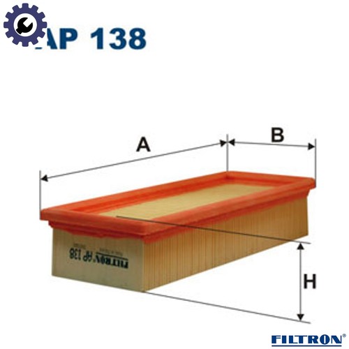 Air filter 138 for rover - air,