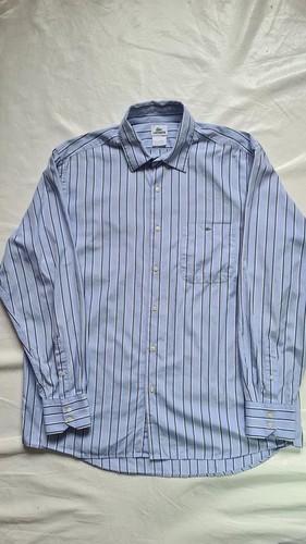 Men lacoste shirt navy cotton - men,
