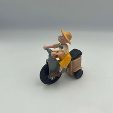 1999 McDonald's Happy Meal Toy Disney Tarzan Professor Porter Bicycle Figure