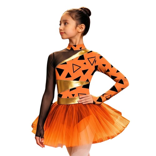Girls long sleeve leopard - girls,