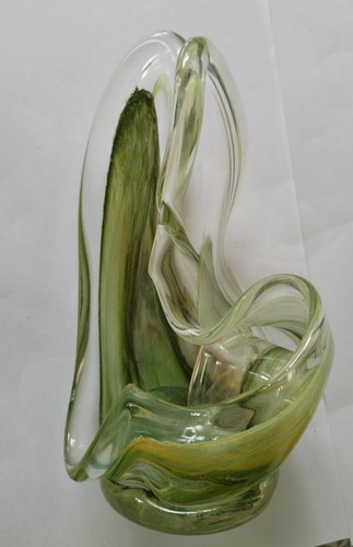 Vintage mid century green art - mid,