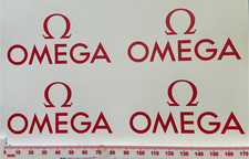 Omega Stickers x 4 For Watch