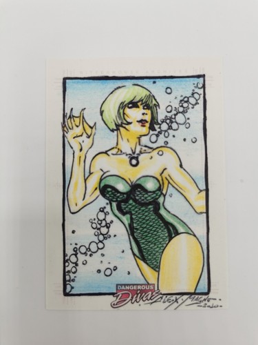 Marvel dangerous divas sketch - marvel,