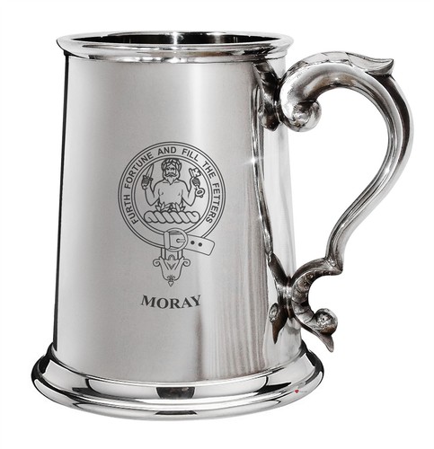 Moray family crest polished - moray,