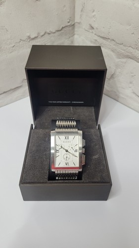 Gucci 8600m watch - gucci, white
