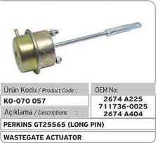 Perkins GT25565 Long Pin Turbo