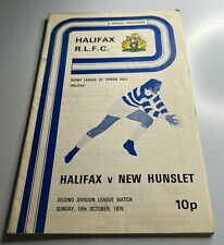 1976 Halifax V New Hunslet