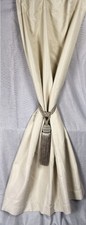 Dunelm cream chenille dot