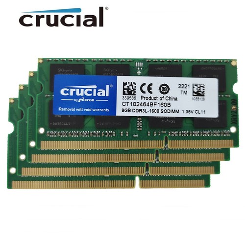 Crucial 8gb ddr3l 1600mhz - crucial,