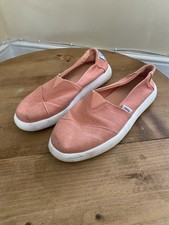 TOMS Coral Pink Slip On