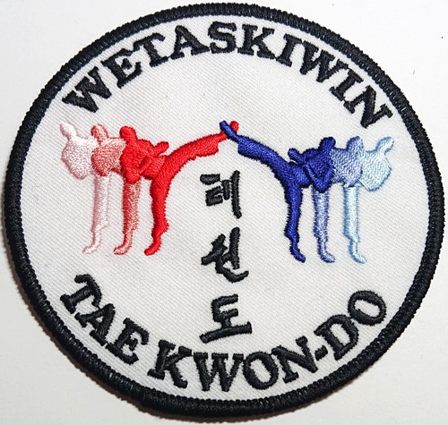 Wetaskiwin taekwondo patch - wetaskiwin,