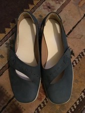 Hotter Ladies Nubuck Leather Shoes Size UK 4- EUR 37 - US 6 (Standard Fit)