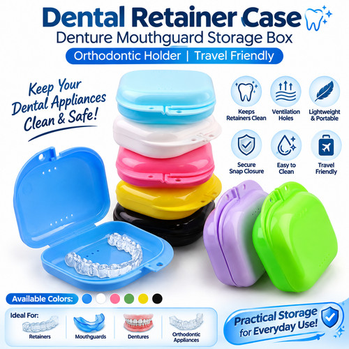 1pc dental retainer - 1pc, case