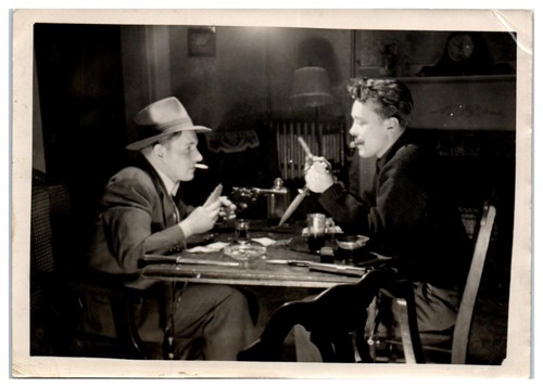 Old photograph two - old, men