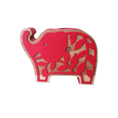 Wooden animal candle holder - animal,