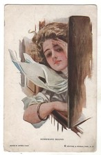 Antique Postcard Glamor Lovely